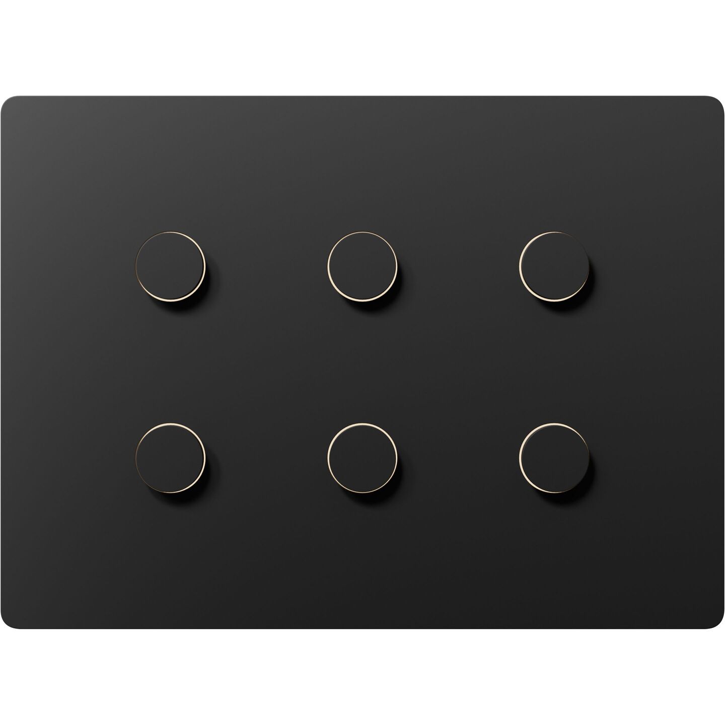 Alisse Rectangular Keypad (3 Column) - HW-QS-B-R1-BL