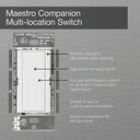 Maestro Companion Switch - MA-AS-BR