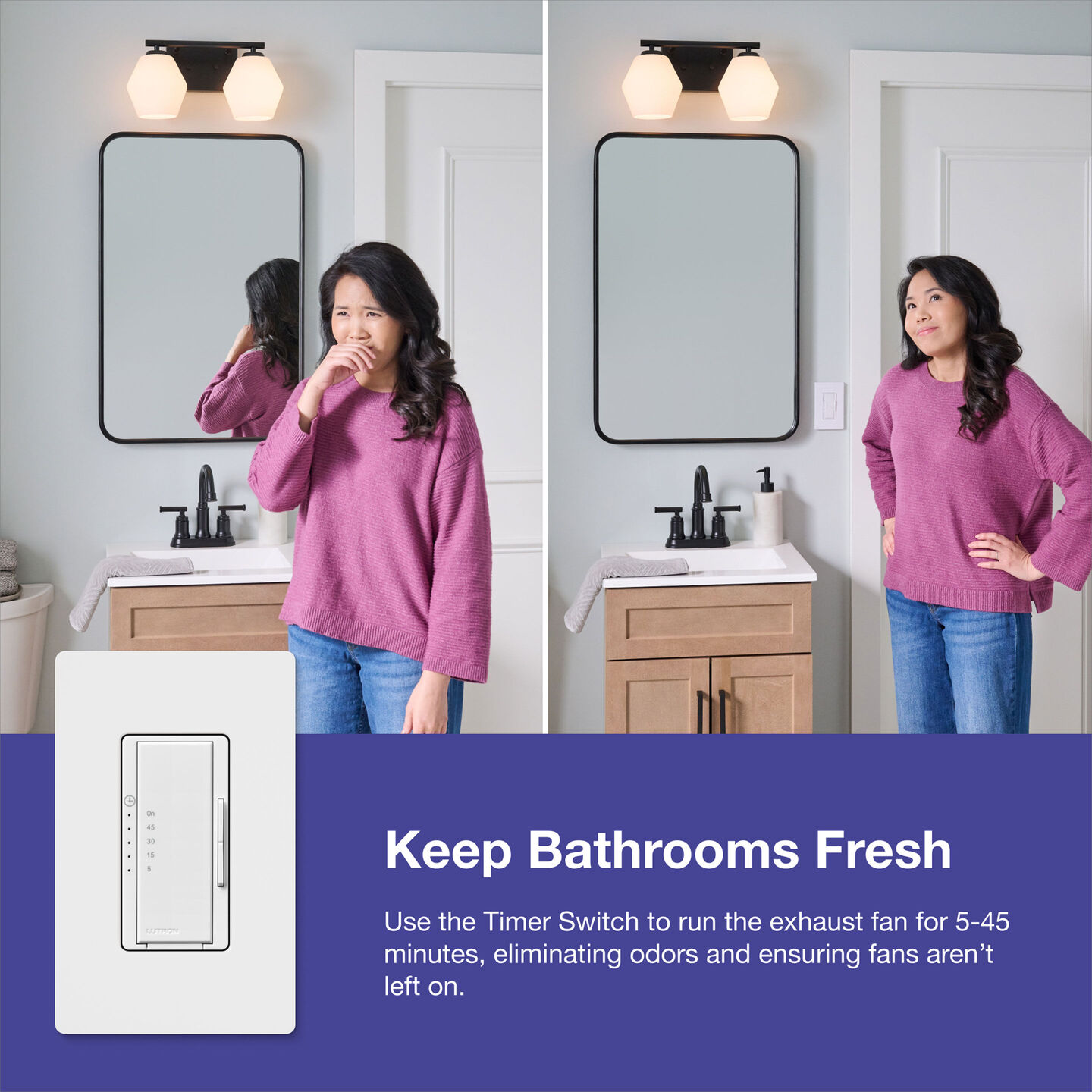 Timer Switch - MA-T51MNB-WH