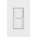 Maestro LED+ Dual Dimmer and Switch - MACL-L3S25-WH