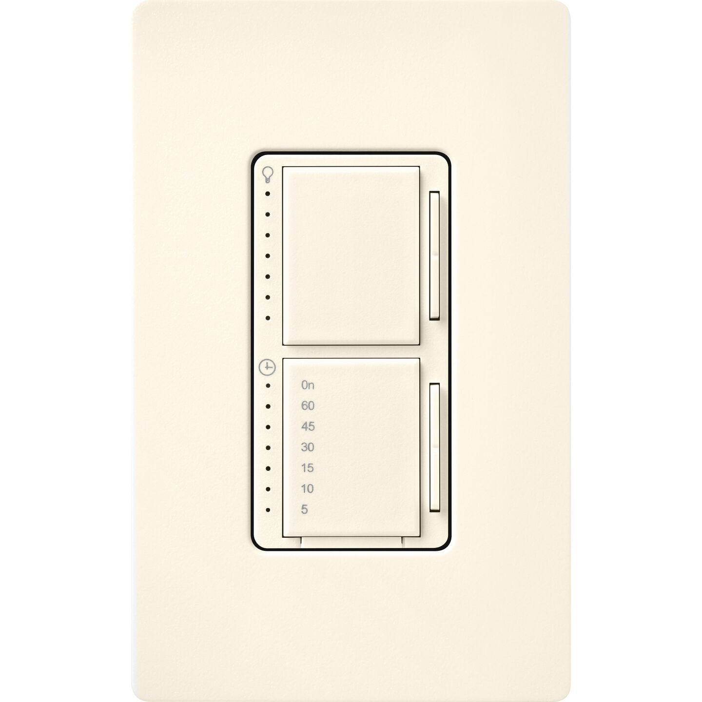 Dimmer & Timer Dual Switch (Extended Timer) - MACL-L3T251-BI