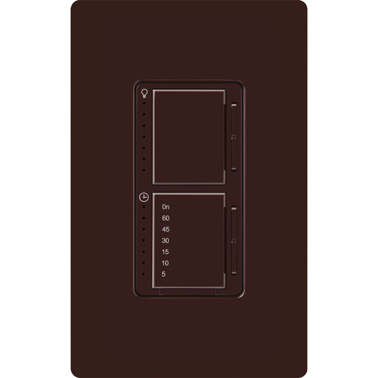 Dimmer & Timer Dual Switch (Extended Timer) - MACL-L3T251-BR