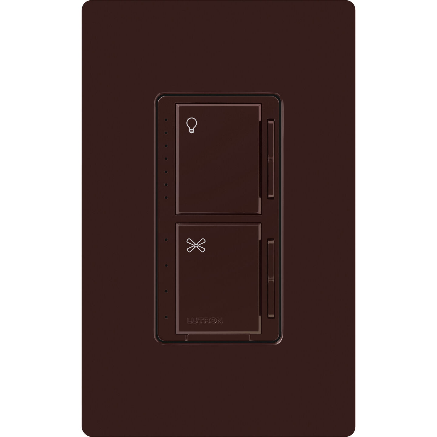 Maestro Dual LED+ Dimmer and 4-Speed Fan Control - MACL-LFQ-BR