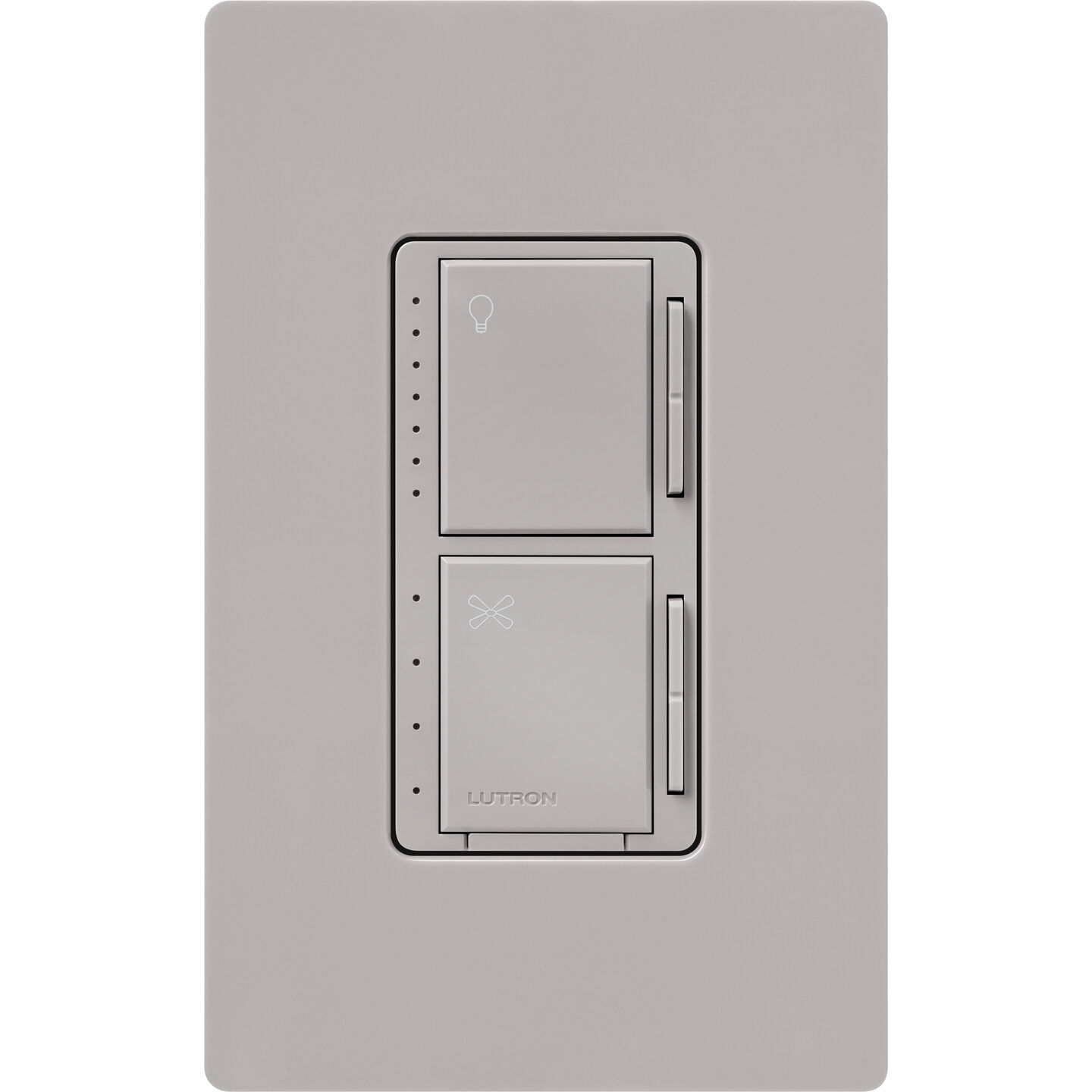 Maestro Dual LED+ Dimmer and 4-Speed Fan Control - MACL-LFQ-GR