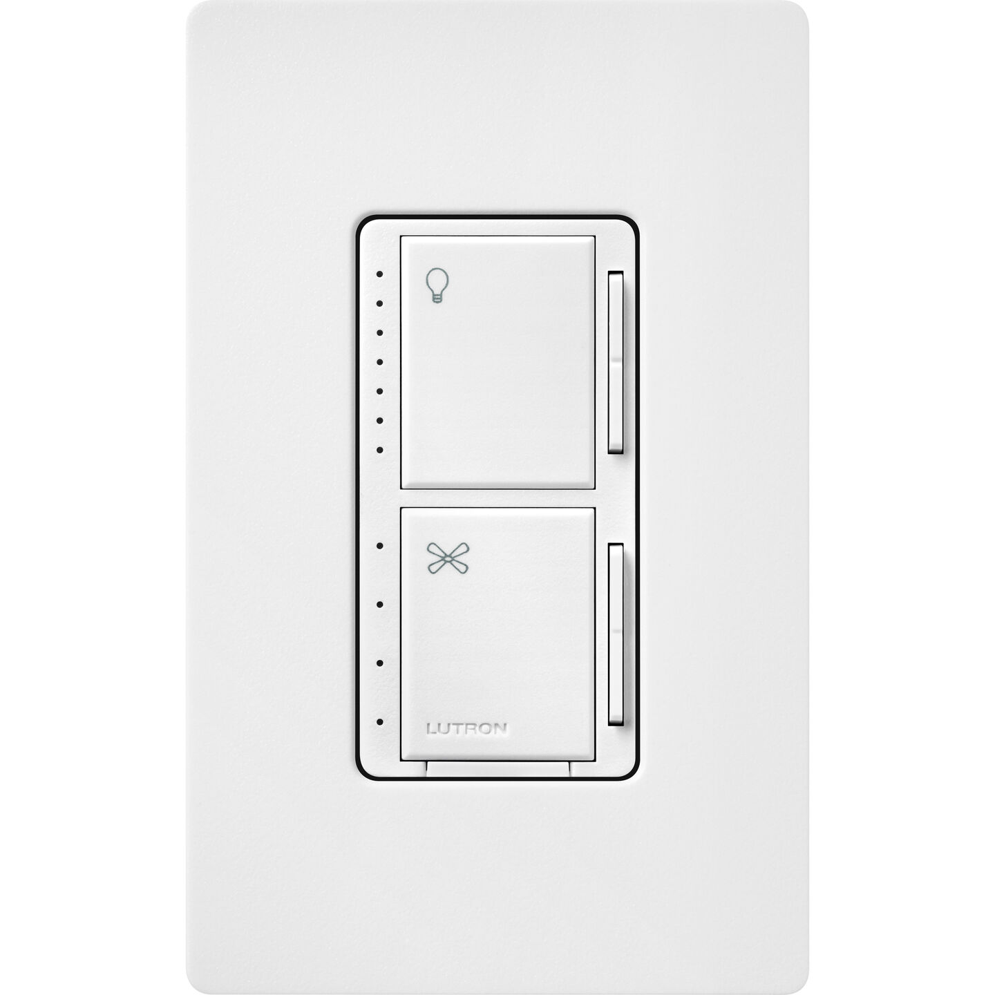 Maestro Dual LED+ Dimmer and 4-Speed Fan Control - MACL-LFQ-SW