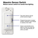 Maestro Motion Sensor Switch (2A) - MS-OPS2-BR