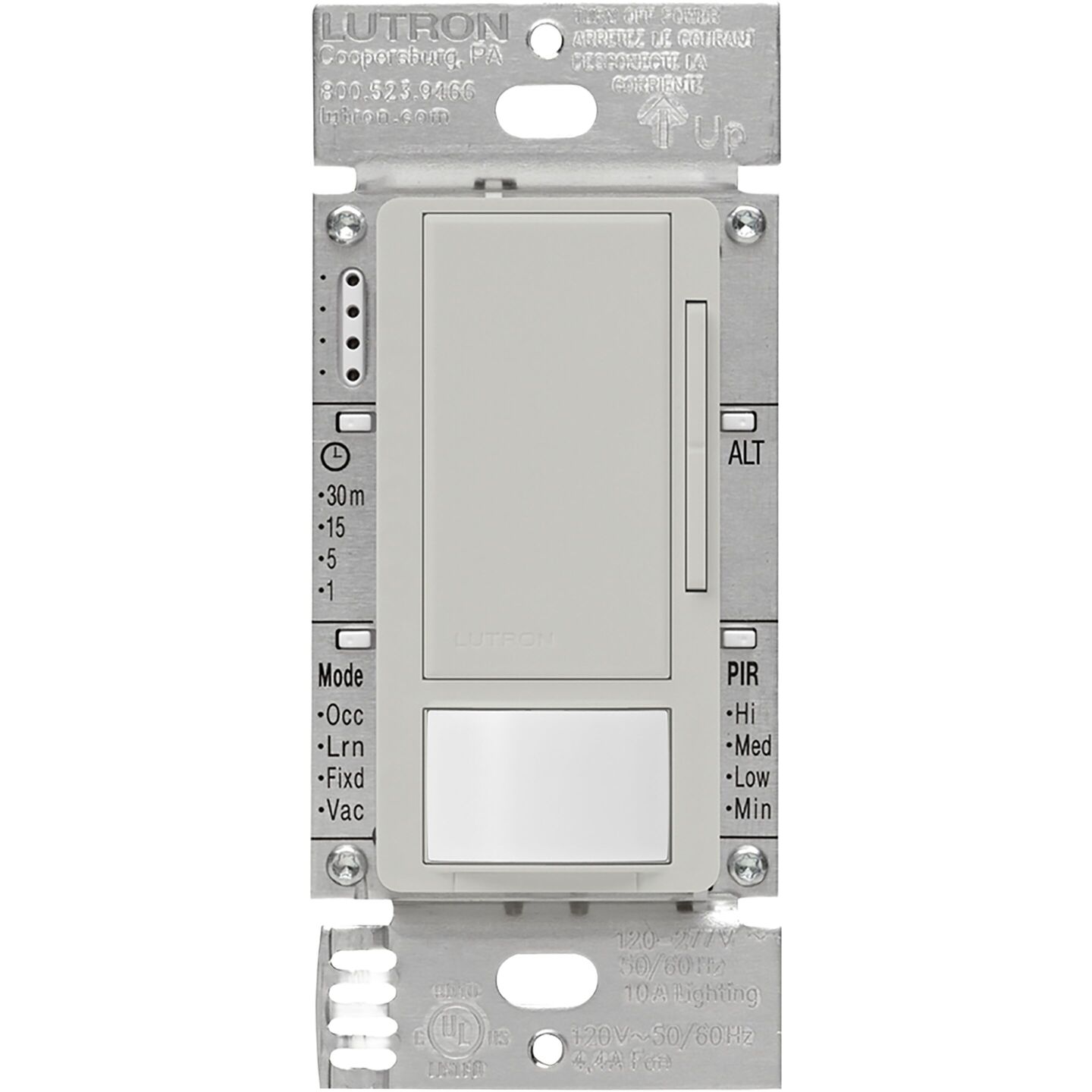 Maestro 0-10V Vacancy Sensor/Dimmer - MS-Z101-V-PD