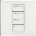 myRoom XC Palladiom Square Keypad - MWP-S-44W-CWH