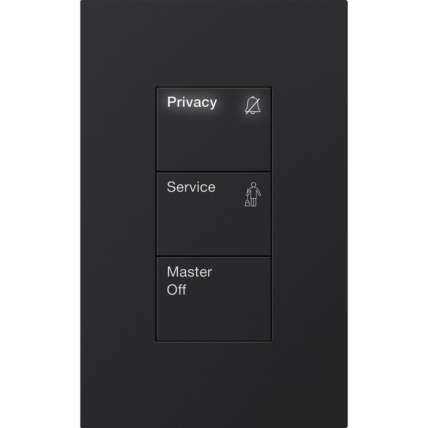 myRoom XC Palladiom Rectangle Keypad - MWP-U-4W-BL