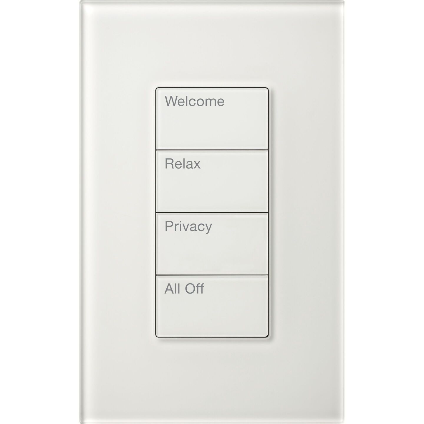 myRoom XC Palladiom Rectangle Keypad - MWP-U-4W-CWH