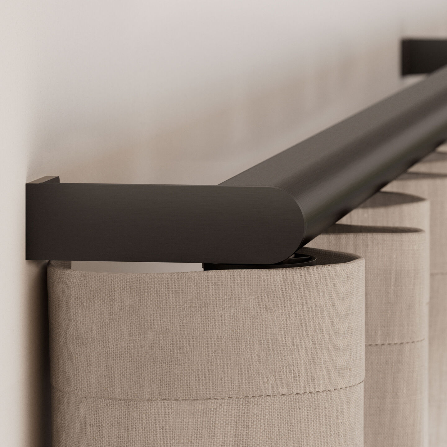 Palladiom Drapery — Pinch Pleat, D105 Drive - palladiom-pinchpleat-straight-d105-nopts-drapery