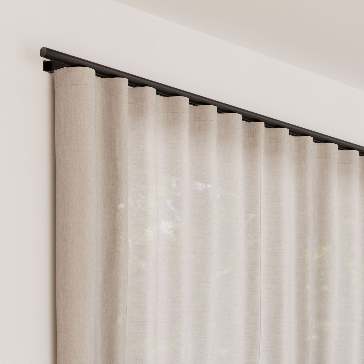 Palladiom Drapery — Pinch Pleat, D105 Drive - palladiom-pinchpleat-straight-d105-nopts-drapery