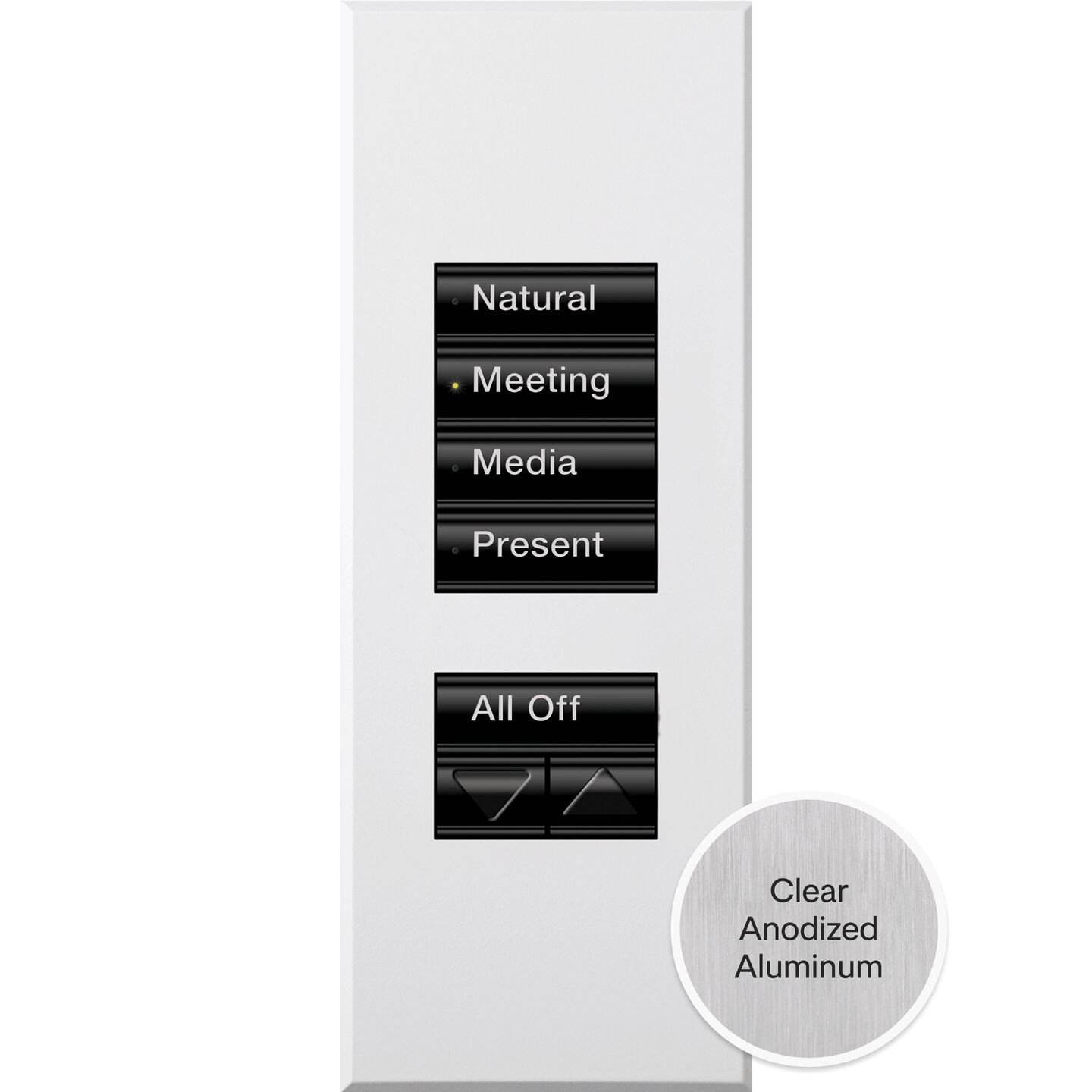 Athena/myRoom XC Signature Series Keypad - QSWAS-5BRL-B-CLA
