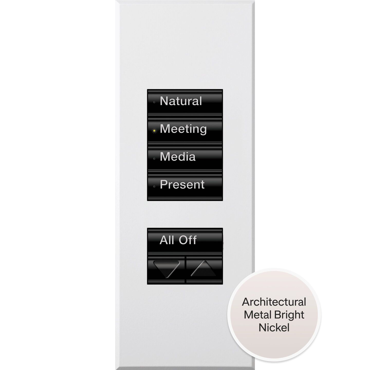 Athena/myRoom XC Signature Series Keypad - QSWAS-5BRL-B-BN