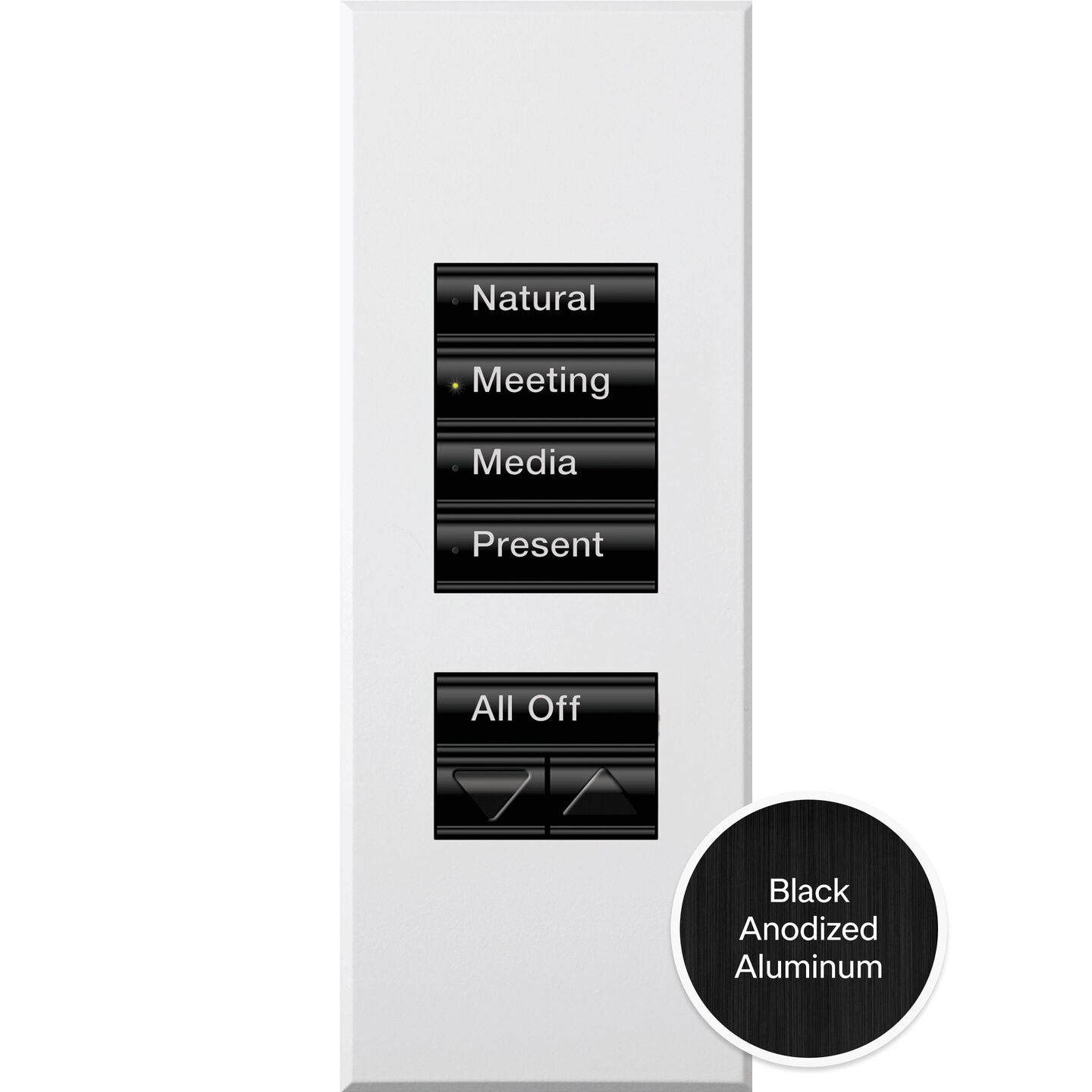 Athena/myRoom XC Signature Series Keypad - QSWAS-5BRL-B-BLA
