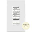 Athena/myRoom XC seeTouch Low Voltage Wired Keypad - QSWS2-5BRLI-AL