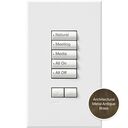 Athena/myRoom XC seeTouch Low Voltage Wired Keypad - QSWS2-5BRLI-QB