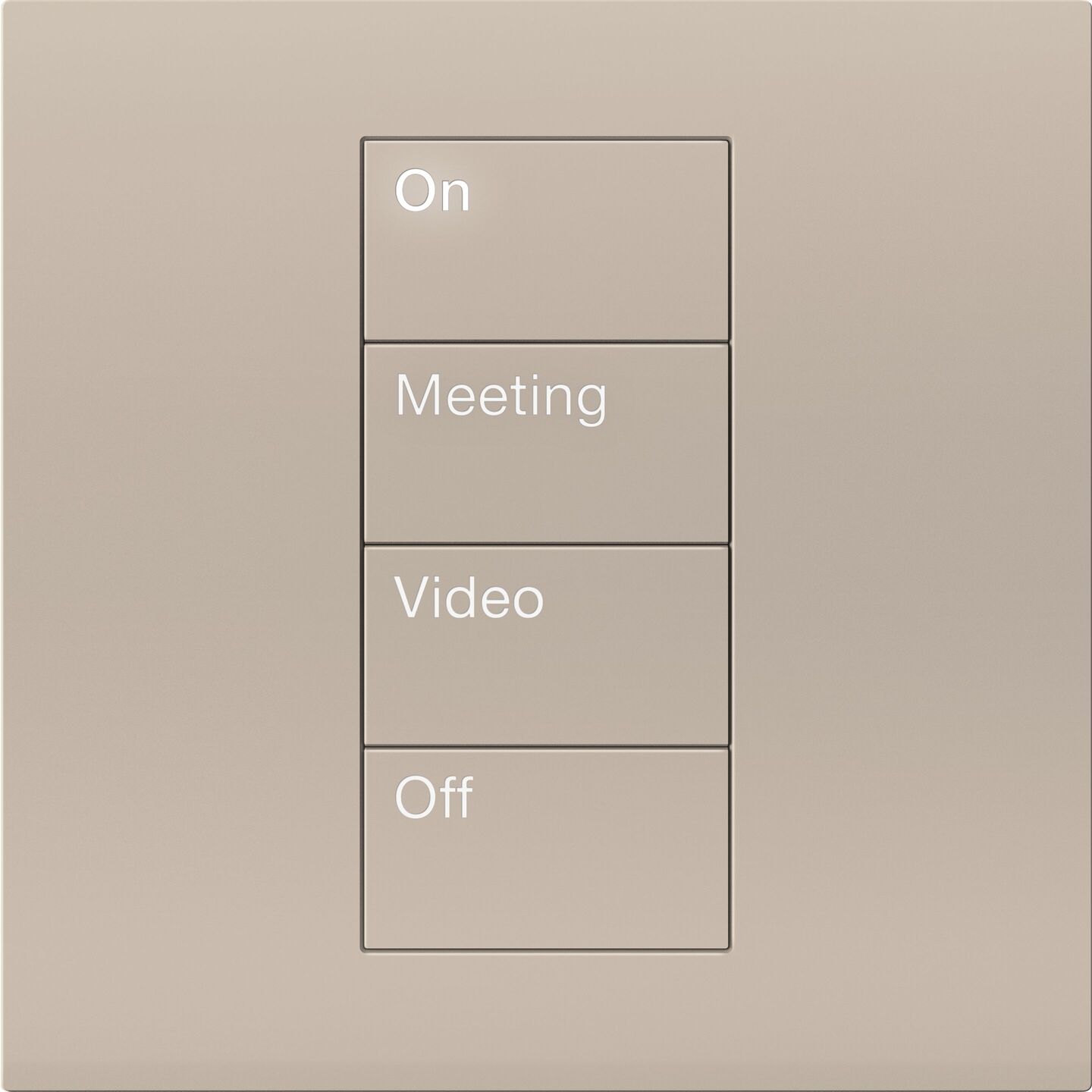 Athena Palladiom Square Keypad - QWP-S-RW-BN