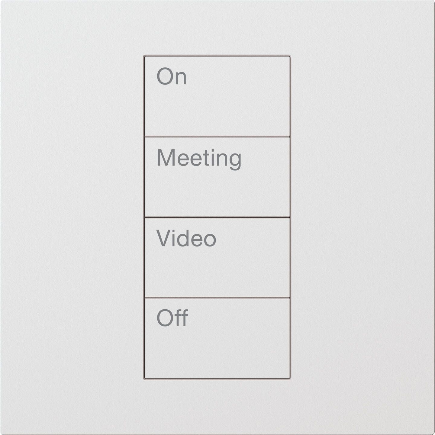 Athena Palladiom Square Keypad - QWP-S-RW-WH