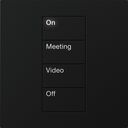 Athena Palladiom Square Keypad - QWP-S-RW-BL