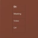 Athena Palladiom Square Keypad - QWP-S-RW-SI