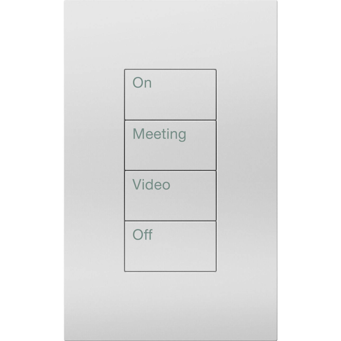 Athena Palladiom Rectangle Keypad - QWP-U-4W-BC