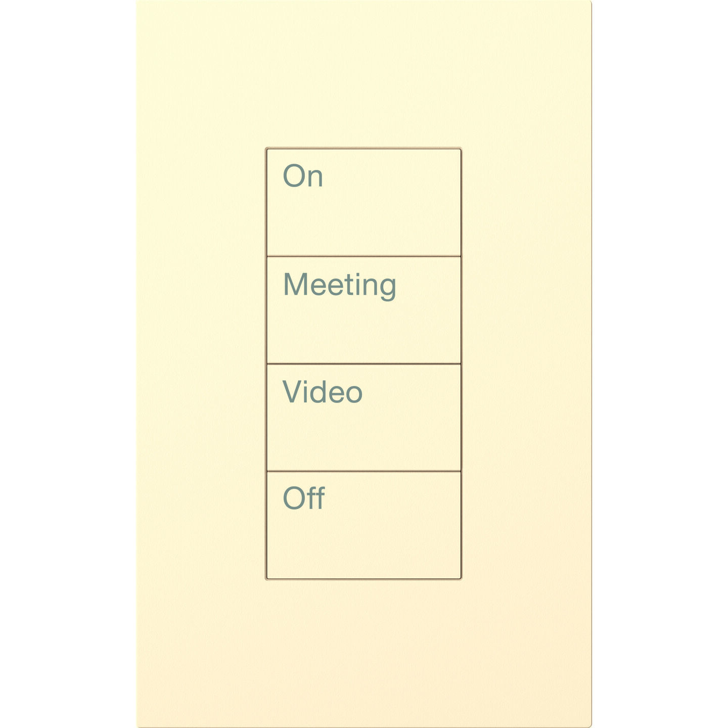 Athena Palladiom Rectangle Keypad - QWP-U-4W-BE