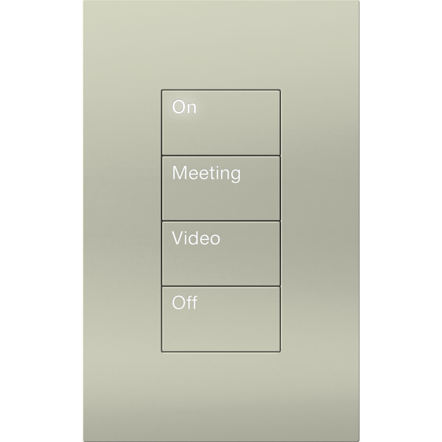 Athena Palladiom Rectangle Keypad - QWP-U-4W-BN