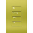 Athena Palladiom Rectangle Keypad - QWP-U-4W-BB