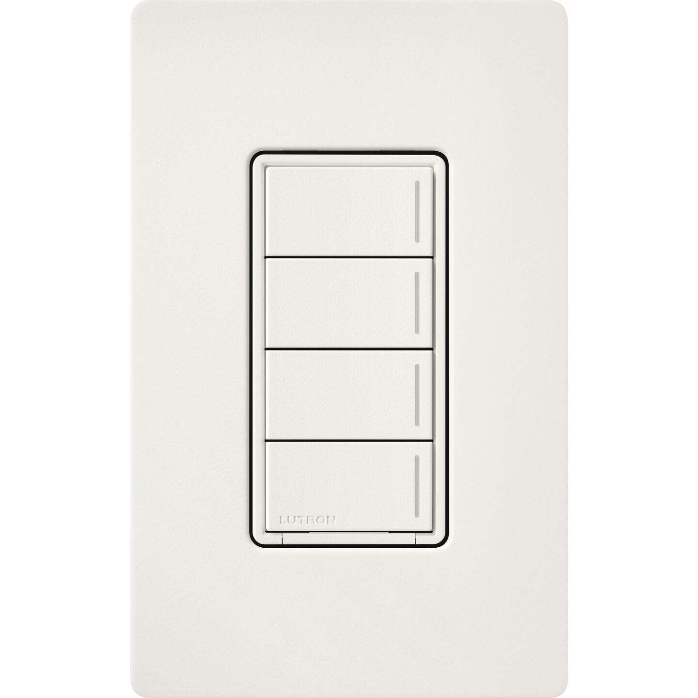 HomeWorks Sunnata RF Hybrid Keypad - HRST-HN4B-RW