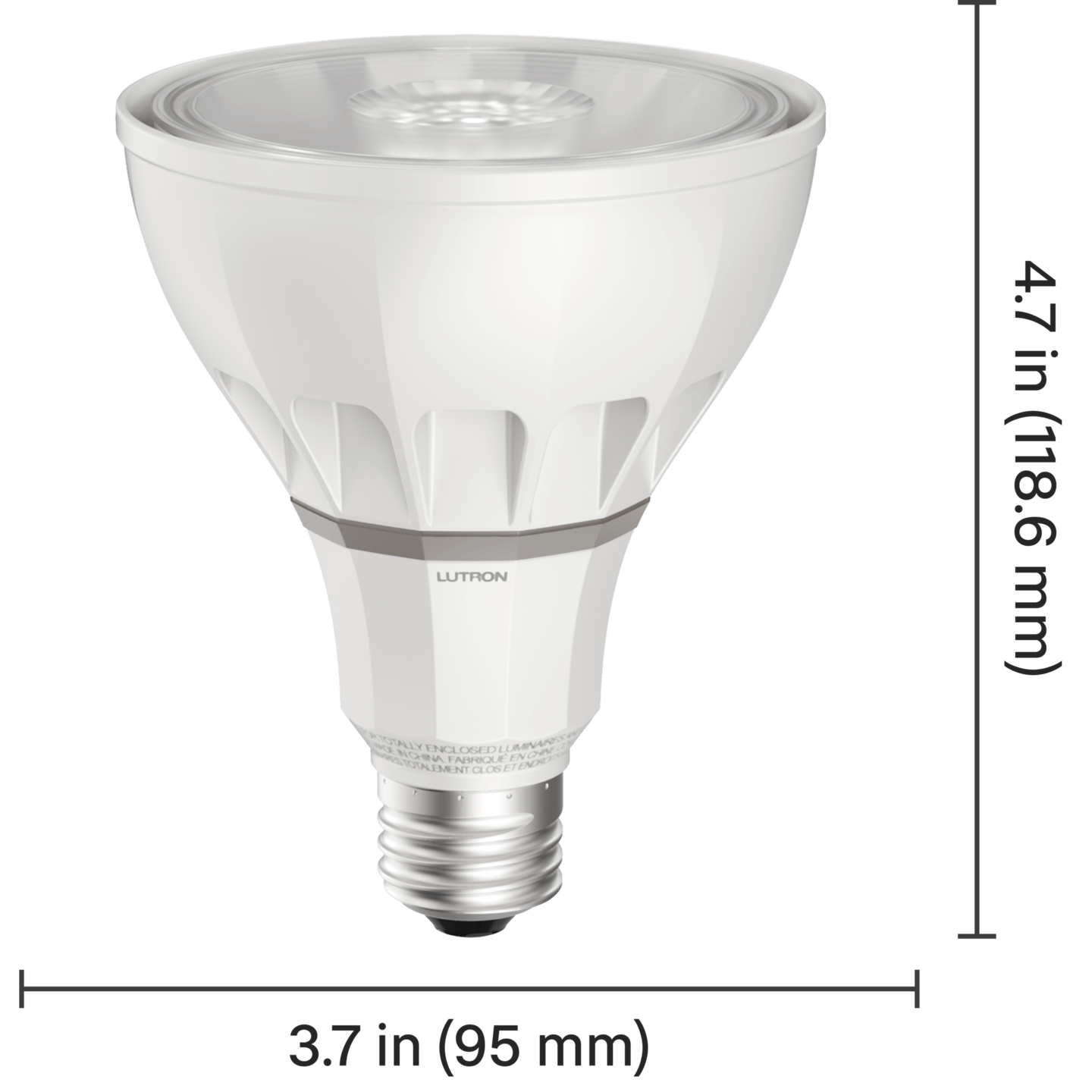 Rania S30 PAR Lamp Dimensions