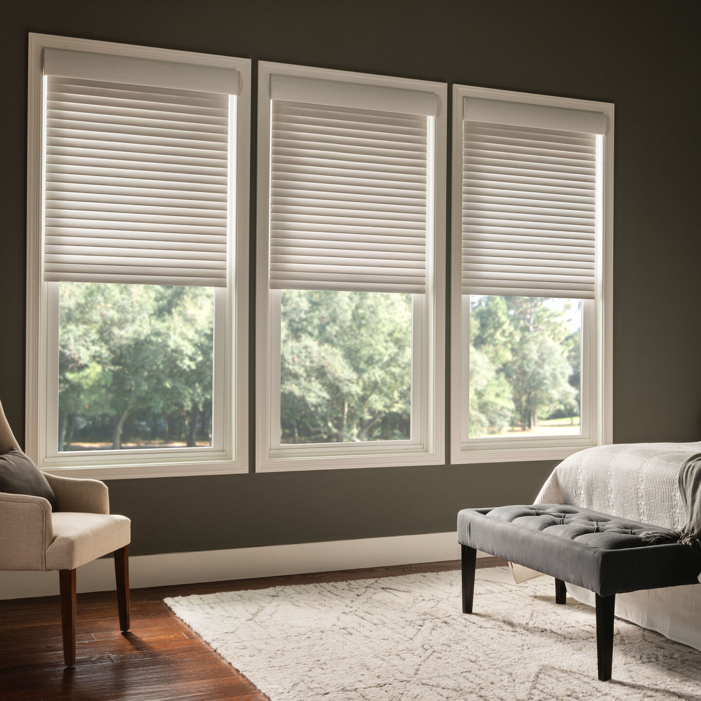 Sivoia 2” Horizontal Sheer Blinds – Motorized Lift & Tilt, Fabric Wrapped Fascia - sivoia-fabric-wrapped-wired-2-horizontal-sheer-blinds