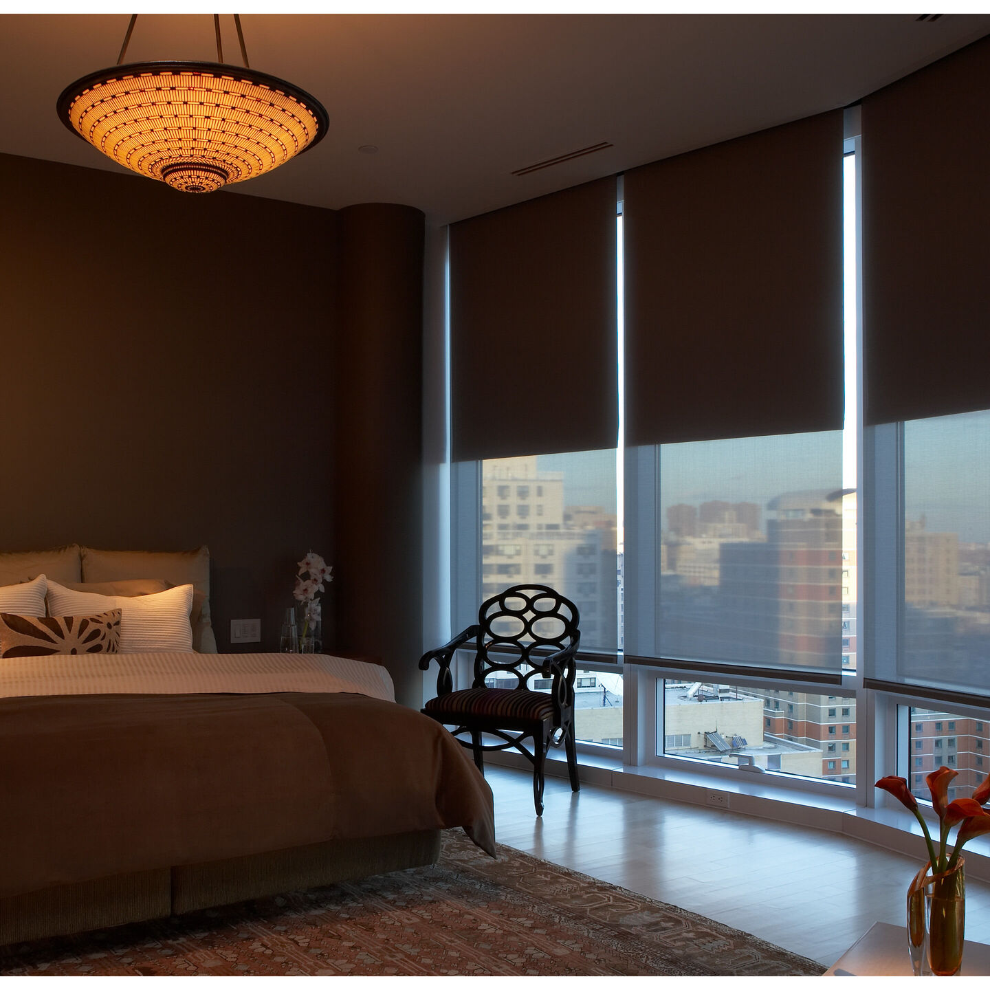 Sivoia Roller 150 Shades – Dual Pocket, 7" x 11" - sivoia-150-recessed-dual-7x11-wired-roller-shades