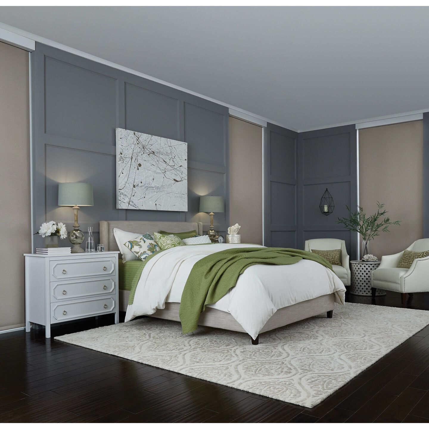 Sivoia Roller 64 Shades – Metal Fascia, 3.5" - sivoia-64-metal-fascia-35-wired-roller-shades