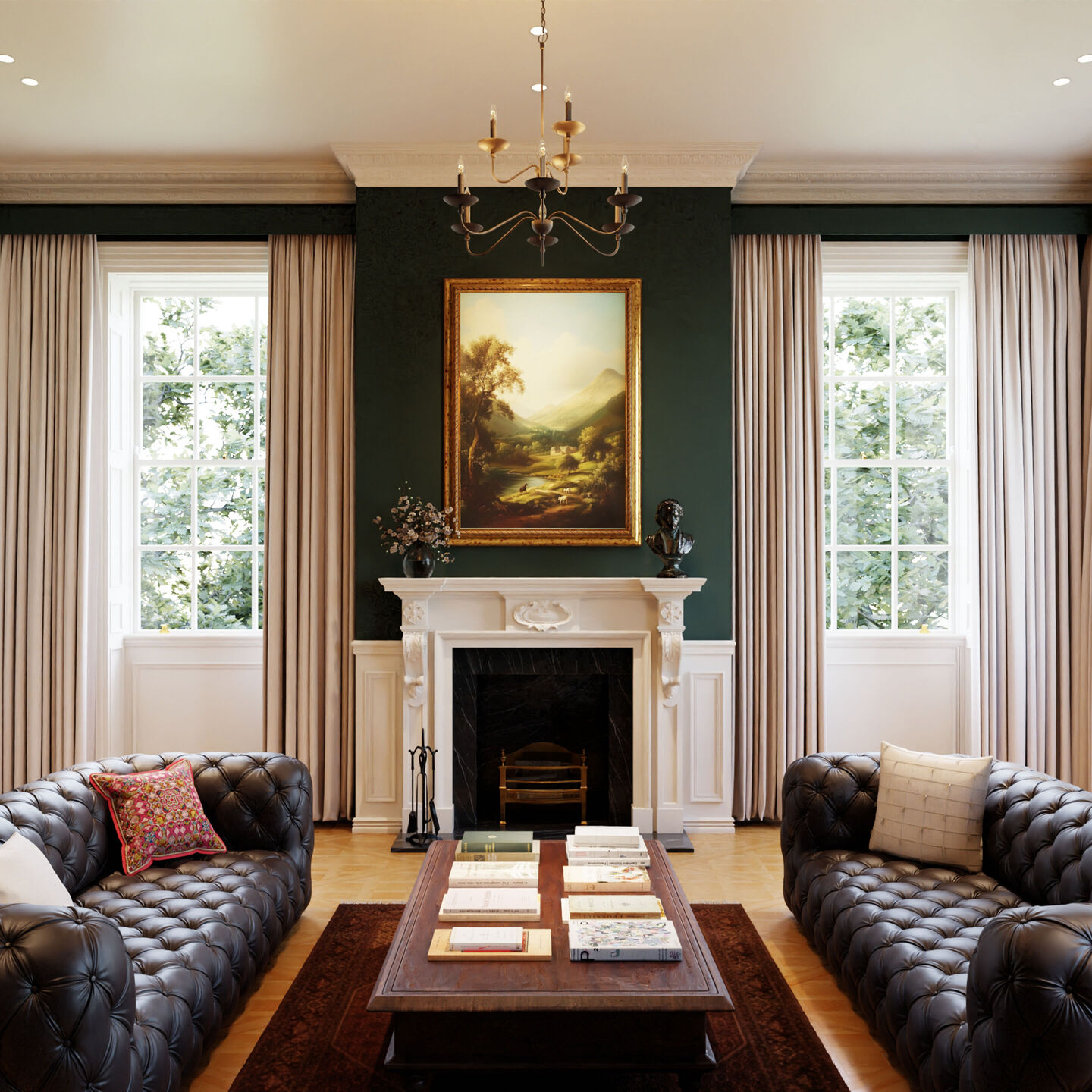 Sivoia Pull-to-Start, Straight Track Drapery – Pinch Pleat, D105 Drive - sivoia-pinchpleat-straight-d105-pts-drapery