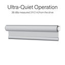 Triathlon Roller Shades - Exposed Headrail, Cordless Manual - triathlon-headrail-no-fascia-manual-roller-shades