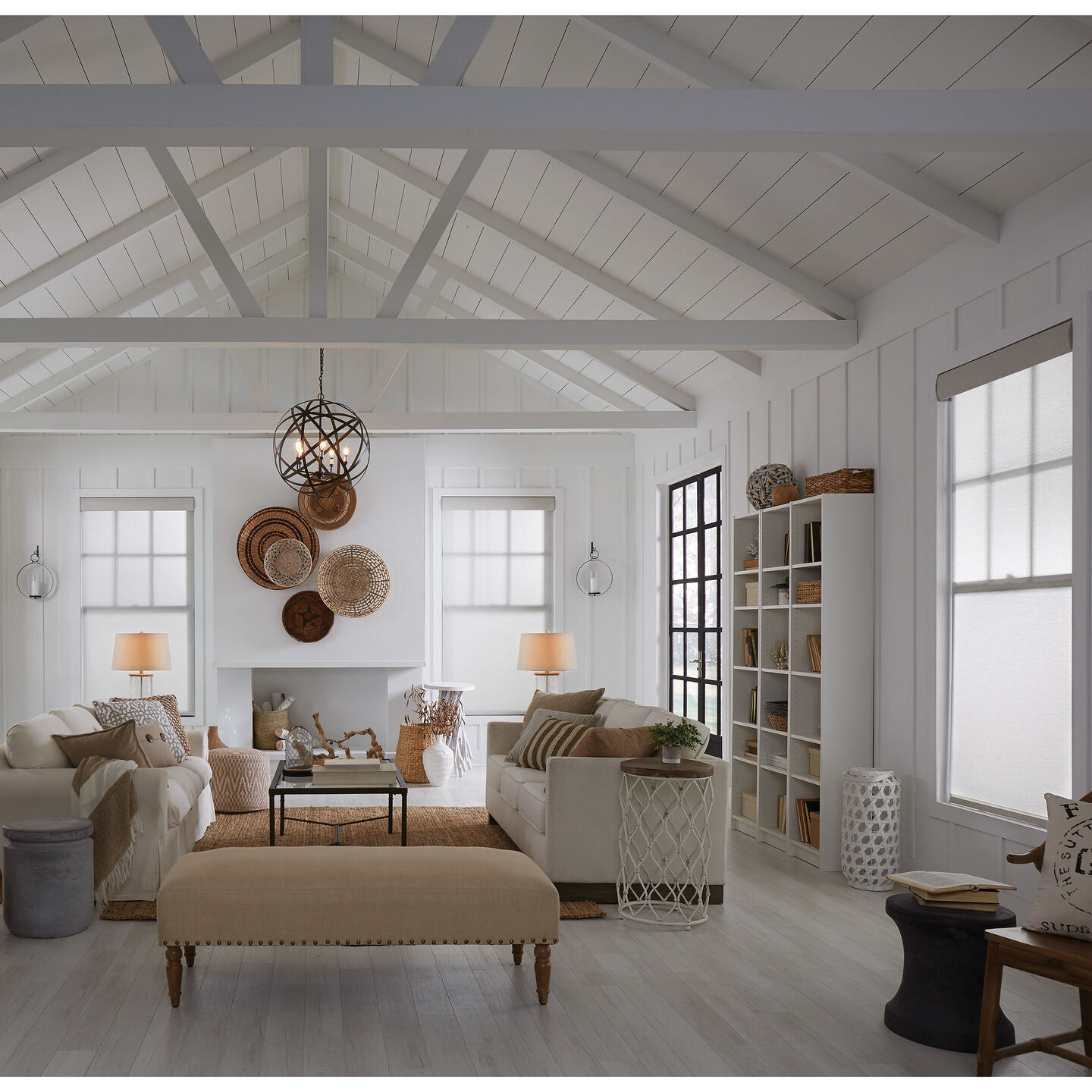 Triathlon Roller Shades - Fabric-Wrapped Fascia, Battery Powered - triathlon-fabric-wrapped-fascia-wire-free-roller-shades